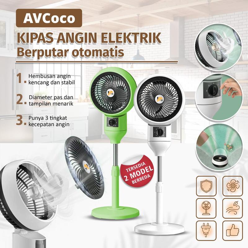 Kipas Angin Elektrik  Jangkauan Angin Jauh Stand Fan Low Noise / Standing Fan Electric 0
