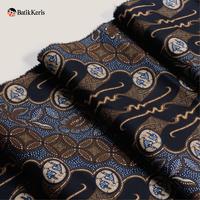 Gambar Batik Keris Bahan Potongan Batik Motif Keris Kridananda - Hitam, 2.5 Meter dari BATIK KERIS OFFICIAL Kab. Sukoharjo 2 Tokopedia