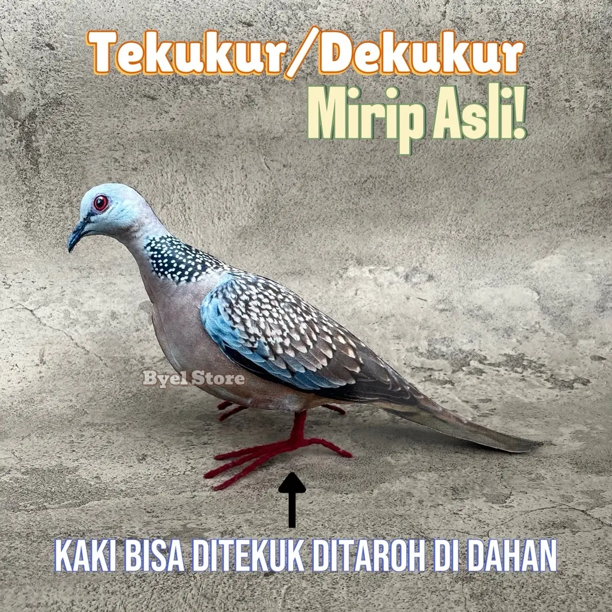 Patung Burung Tekukur Dekukur / Burung Balam