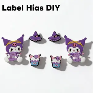 Hot Kartun logo mode shoe charms DIY merek trendi sandal pin Pengait Cantolan Sepatu Tempelan Akses sepatu anak-anak Hadiah
