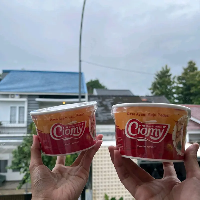 Ciomy Cuanki instant Cuanki Kereta Rasa Kari Soto Pedas 4