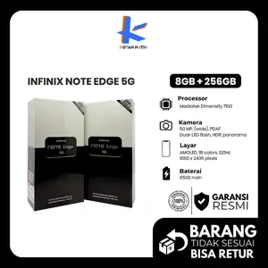 Infinix Note EDGE 5G 8/256GB Garansi Resmi Indonesia