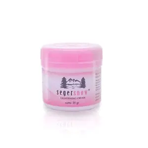 Seger Snow Lightening Cream 35 gr - Krim Pencerah Wajah Alami untuk Kulit Lebih Cerah dan Sehat dengan Bahan Alami Cocok untuk Semua Jenis Kulit