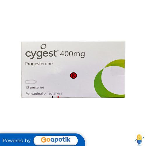 CYGEST 400 MG BOX 15 SUPPOSITORIA