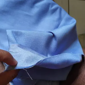 [PER SETENGAH METER] Kain Ultra Denim Twill Jeans Smooth Premium Original Blue SUPER 100% Grade A Salur Kerut Lycra Elastane Fashion (SANGAT LEMBUT & TERMURAH)