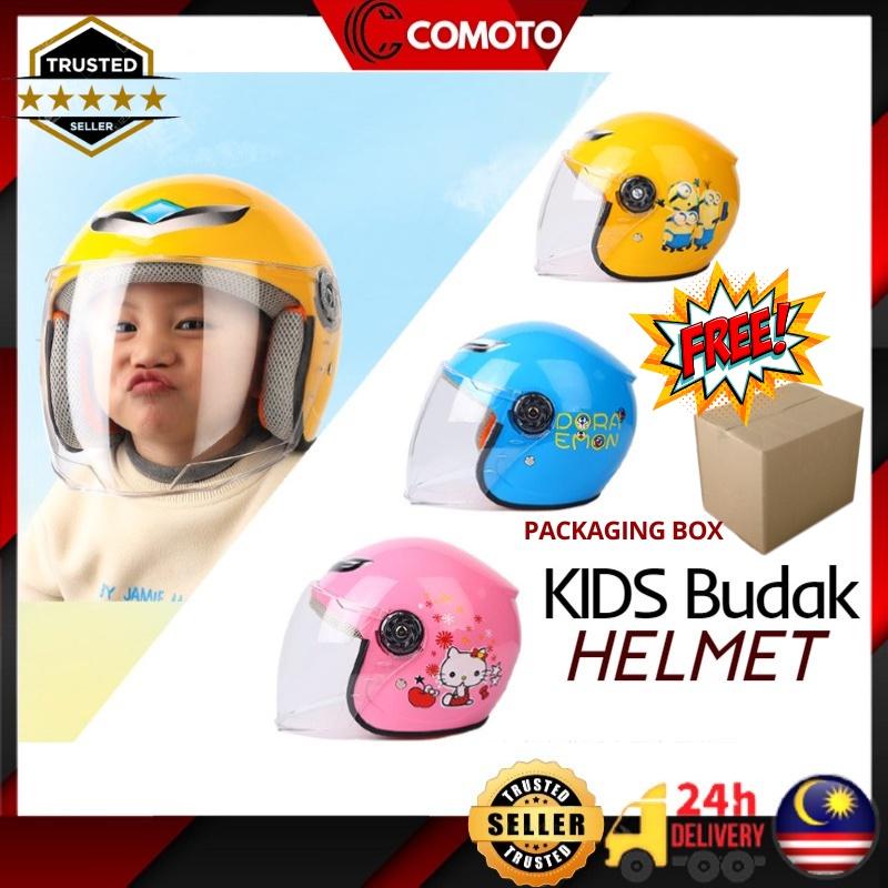 COMOTO Kids Helmet Budak Safety Kids Safety Helmet Children Helmet ...