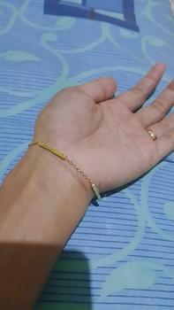 Product Review of THIQLA - Gelang Serut Wanita FASL - Gelang Kecil Tipis Mirip Gelang Emas Model 2025 - Gelang Aurel Mirip Gelang Titanium Wanita Anti Karat from r**3 1