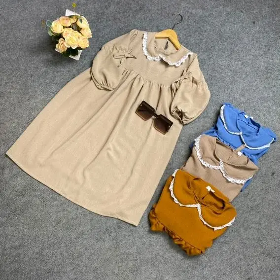 Hani-Gamis Anak perempuan 1-10Tahun/gamis lebaran 2025/baju anak Perempuan/gamis terbaru 1