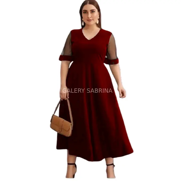 terbaru cod bonita dress midi ld 140cm // dress wanita jumbo bigsize Casual Pesta