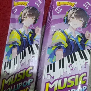 [HALAL] Permen Lollipop Musik LiangGui, lollipop bernyanyi, disukai dewasa & anak-anak! Tersedia 3 rasa: anggur, stroberi, apel. Camilan favorit anak, lezat dan harga terjangkau. Cocok untuk Ramadhan & Lebaran, pilihan bagus untuk hadiah dan menjamu tamu.