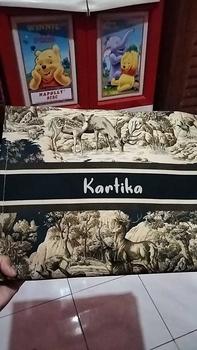 Product Review of Totebag Kanvas MNK BAG PO Printing dengan Penutup Resleting dan Kancing Magnet Wanita - Ukuran Kecil, Medium, dan Besar - Kpop tote  bags from o**a 0