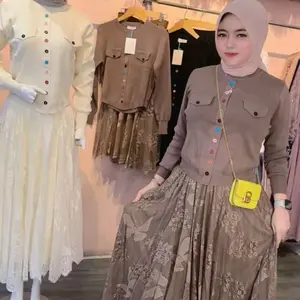 Belva oneset setelan Import Bangkok//baju bangkok premium