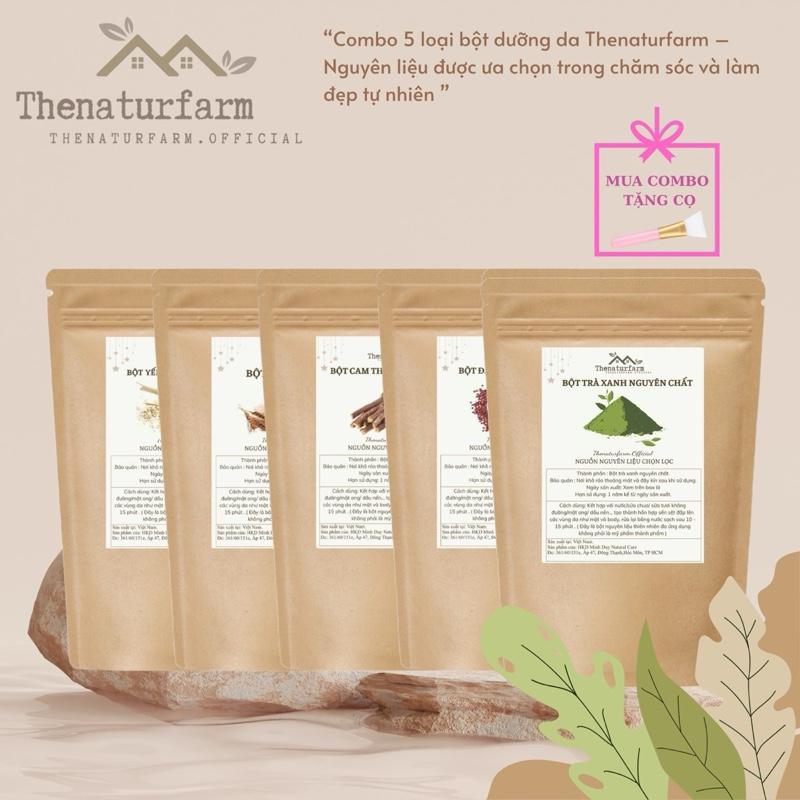  Combo 5 loại bột hỗ trợ sáng da & tẩy da chết   Bột đậu đỏ 100gr + yến mạch 100gr + cám gạo sữa 100gr + cam thảo 100gr + trà xanh 100gr     TẶNG CỌ SILICON   