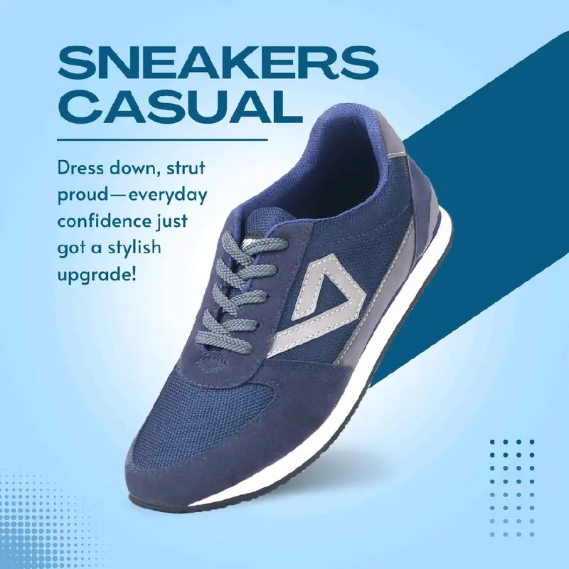 Sepatu Casual Pria Kuzatura NC KZS 555 sepatu sneaker original sepatu murah berkualitas awet  tahan lama 2