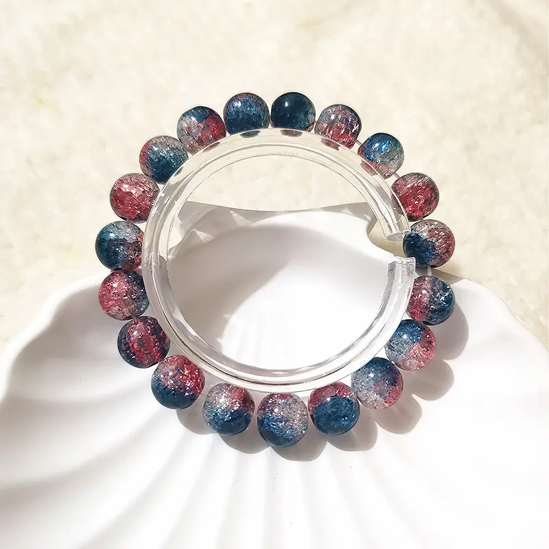 New Glass Bracelet Resin Bracelet Birthday Gift Lover Gift Kids' Fashion Accessories