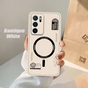 Softcase Macaron Magsafe Op A16 Casing Handphone Lembut Case Pelindung Hp