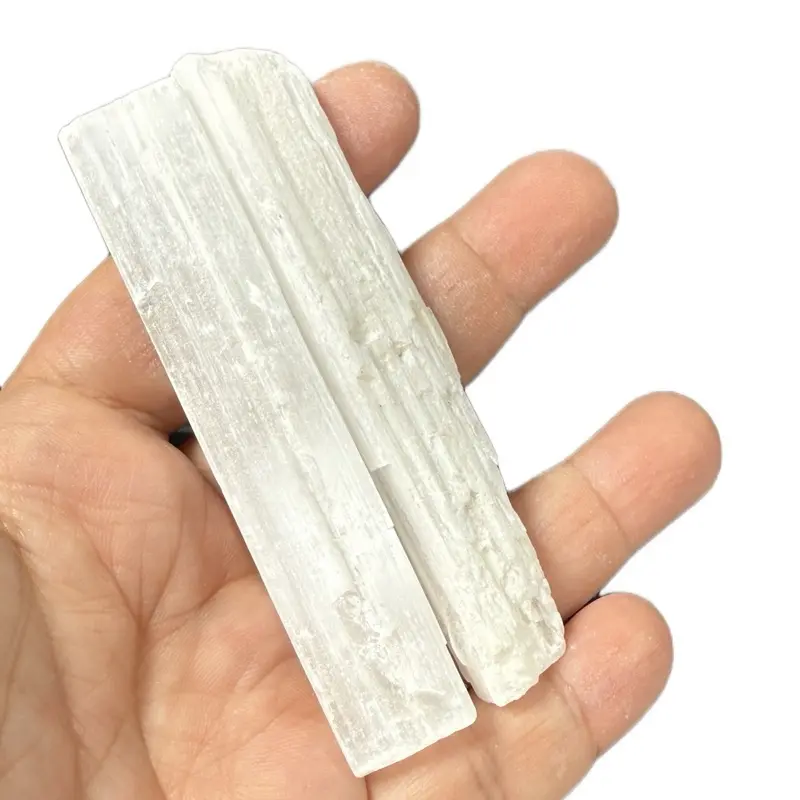 Selenite crystal degaussing