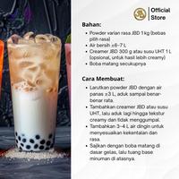 Gambar [BUBUK ES BUBBLE BOBA TEH] Bubuk Minuman Premium Powder Drink Serbuk non GULA 1kg ANEKA VARIAN RASA Best Seller 1KG - Taro, 500gram dari Jakarta Bubble Drink Kota Administrasi Jakarta Selatan 4 Tokopedia