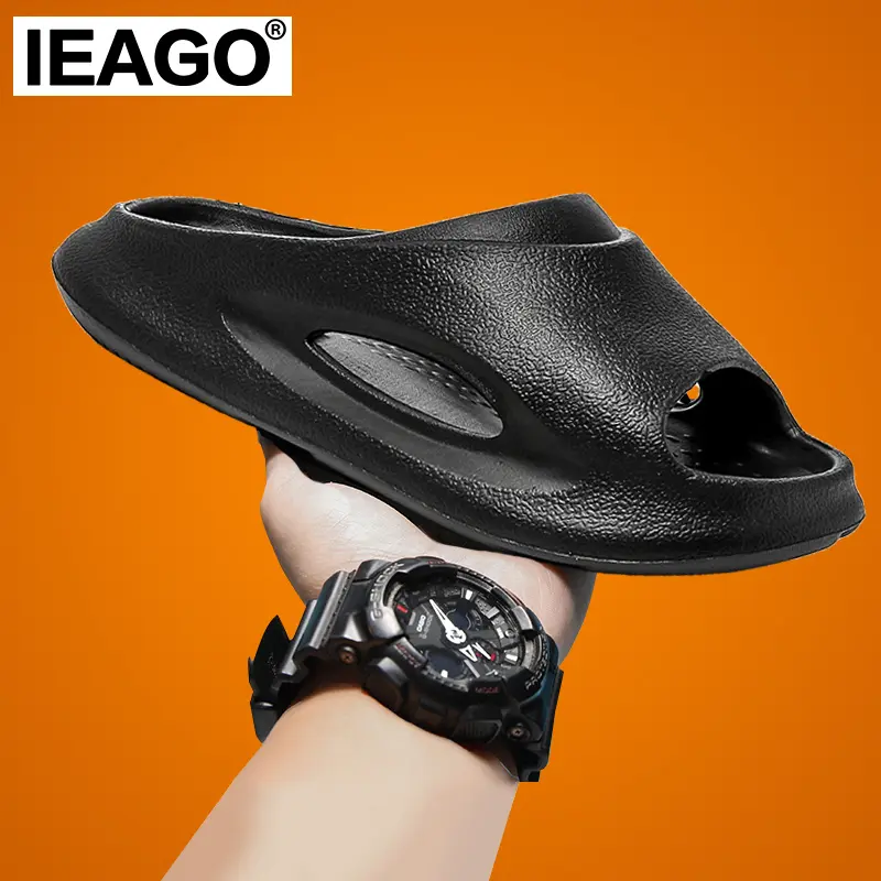 IEAGO Original Men Soft Casual Slippers EVA Extra-Thick Sole Sandals Women Fashion Flip Flops Outdoor Summer Slide ?