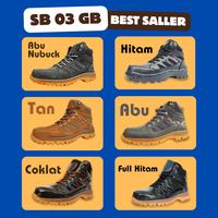 Gambar Nukus Footwear Sepatu Safety Hiking Ujung Besi Kulit Sapi Asli - SB 03GB - Hitam, 38 dari NukusFootwear Kota Malang 1 Tokopedia