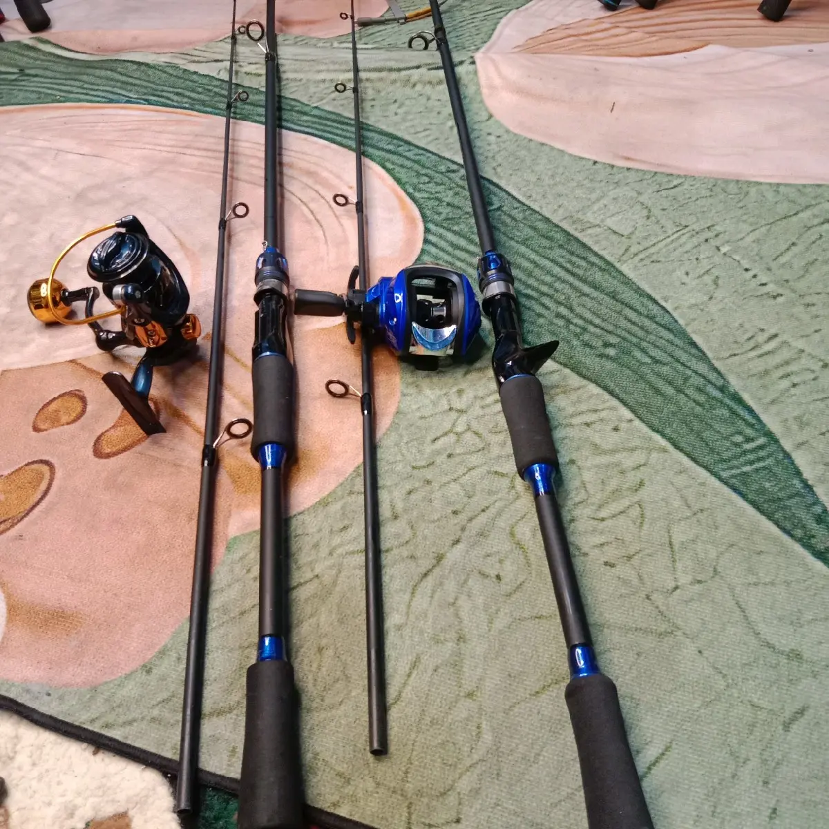 joran daiwA 180cm set bczorro dan spinig reel zorro