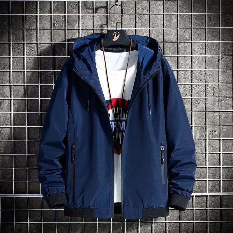 EVERFUSE Jaket Bomber Semi korea waterproof tahan air (FREE STIKER/GANTUNGAN Kantong Katun Zipper Pria 7