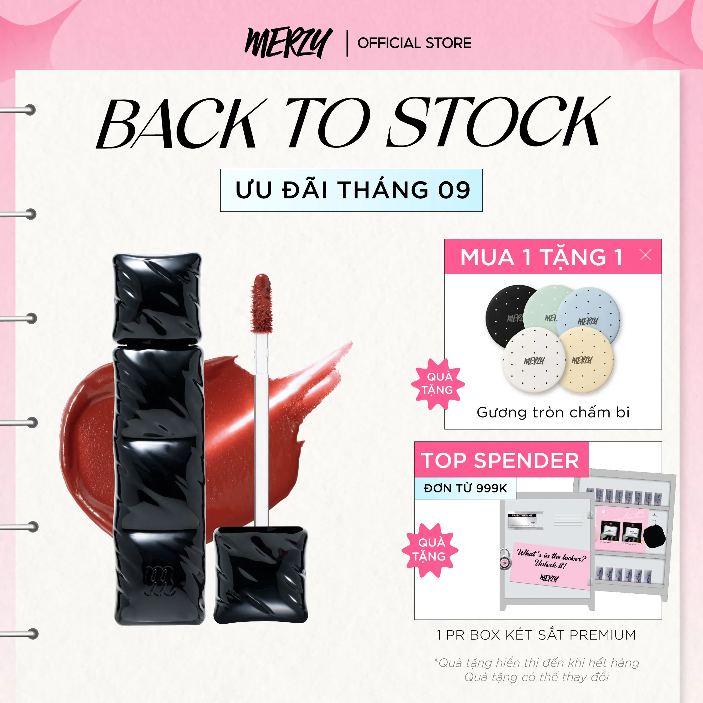 [V6 PUFFER] Son Kem Lì Trang Điểm Merzy The First Velvet Tint Cosmetic | Merzy Official Merzy Vietnam