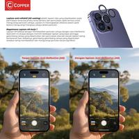 Gambar COPPER For iPhone 14 / 15 / 16 / Pro / Max / Plus - Ring Metal ( Pelindung Lensa Kamera ) Anti-Reflective dan Anti-Fog - iP 14 / 14 Plus, Black dari Copper Samarinda Official Kota Samarinda 4 Tokopedia