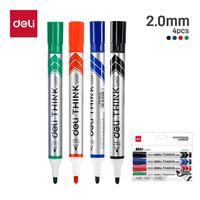 Gambar Deli Whiteboard Marker Set / Paket Spidol Papan Tulis 4 Warna EU001-4AS dari Deli.Indonesia Kab. Tangerang 5 Tokopedia