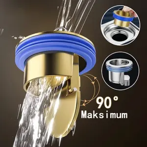Katup Penutup Saluran Air Floor Drain Penutup Saluran Air Wastafel Dapur Kamar Mandi Anti Serangga & Bau Floor Drain Core