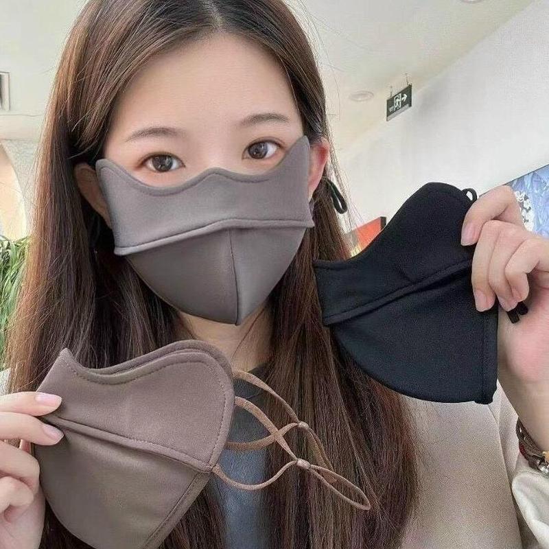 Khẩu Trang Chống Nắng - Khẩu Trang 2 Lớp Chống Gió Thoáng Khí