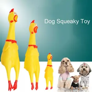 Mainan Ayam Bunyi Bersuara shrilling Squeaky Chicken Dog Toy- 36cm