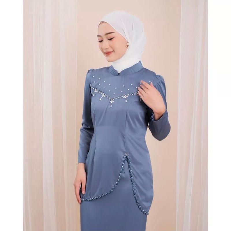 Kurung Melayu Wanita set atasan dan bawahan 0