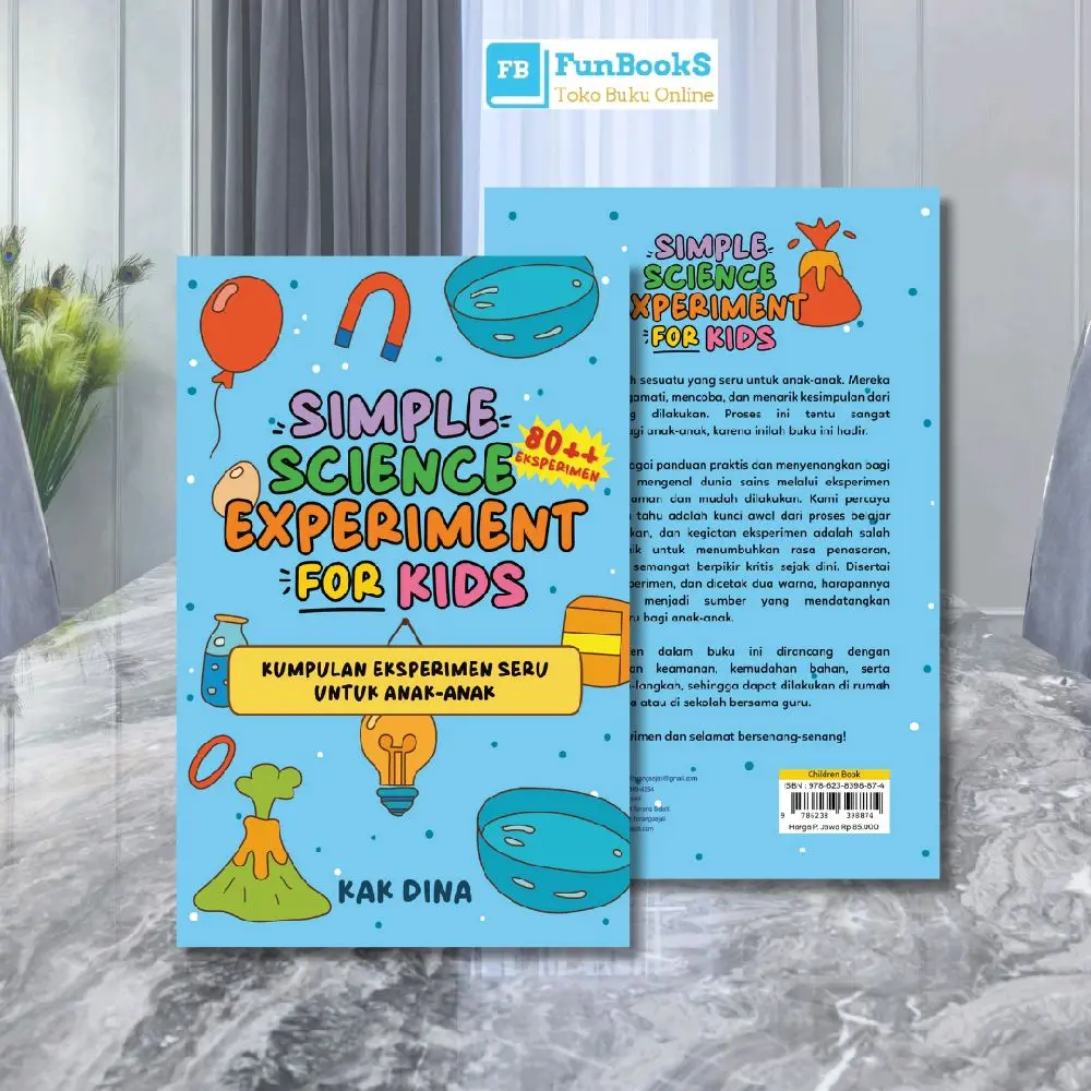 Buku Eksperimen - Simple Science Experiment for Kids (Terang Sejati) Kumpulan Eksperimen untuk anak-anak