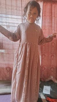 Product Review of Aqila kids ( tanpa kerudung )dress anak umur 1 - 9 tahun/ dress anak perempuan terlaris model 2023 from M**a s**i 0