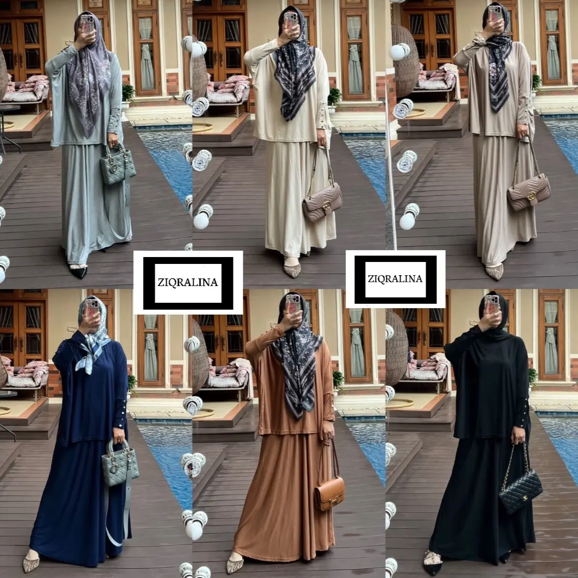 Women's Bamboo Spandex Batwing Skirt Set - Clothing - Womenswear