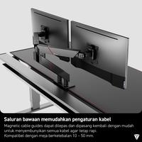Gambar Secretlab MAGNUS Dual Monitor Arm Black | Lengan Monitor Ganda Premium | Garansi 1 Tahun dari Secretlab Indonesia Kota Tangerang 5 Tokopedia