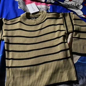 Kyon - Millea Kids Cardy Fashion Anak Perempuan Baju Anak Model Stripe Hitam Putih Stylish dan Nyaman