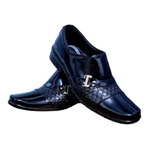 LOZTA Sepatu Pantofel Pria AB 11 High Quality shoes pria kerja hitam