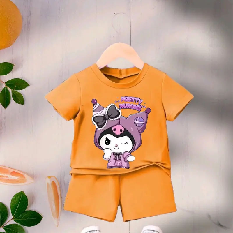 Baju setelan anak cewek cowok cotton combed/pakaian anak perempuan/fashion anak usia 4-11 tahun 4