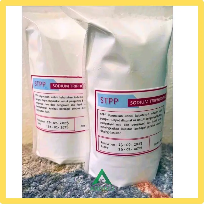 Sodium Tripholyphosphate - STTP / Bahan Pengenyal Mie Bakso & Daging - 1Kg 1