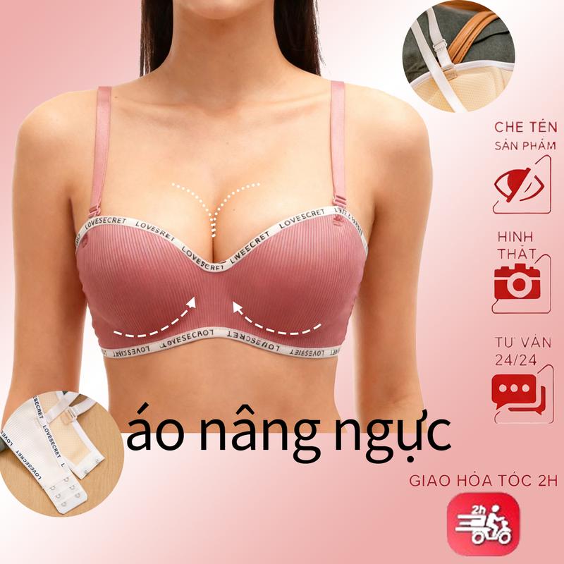 combo 100k 3 sét áo ngực nữ không dây áo ngực có su thông hơi cao câp mút vừa2,5cm không gọng áo lót quây ko day cúp ngực không dây áo độn cho lép tạo khe mặc bikini cúp lê Đồ Lót Bomber áo bra học sinh nữ mỏng nhẹ chống tụt