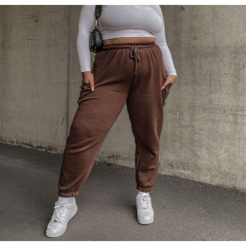 Mastyle_Officialstore - CELANA JOGGER JUMBO PREMIUM BIGSIZE SWEATPANTS PANJANG OVERSIZE HIGHWAIST PRIA WANITA DEWASA TRAINING 2