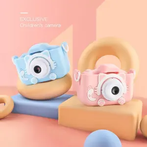 Kamera Digital Anak Mini For Kids Ada Games Foto Video 1080p Layar IPS Single Shots Dgn Baterai Camera