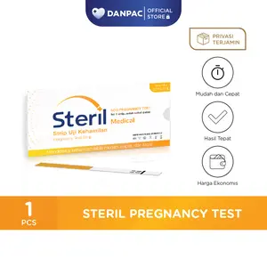 Steril Pregnancy Test Strip isi 1 Pcs / Alat Tes Kehamilan Steril Pregnancy Test Strip isi 1 Pcs / Alat Tes Kehamilan