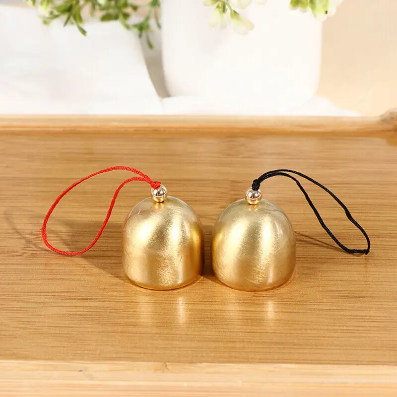Chuông Mặt Dây Chuyền, Chuông Gió Cổ Điển Đồng Thau Nguyên Chất, Đồ Trang Trí, 1 Chiếc, Chống Trộm, Thủ Công Tự Làm, Chuông Cửa, Đồ Trang Trí Nhà Cửa 3