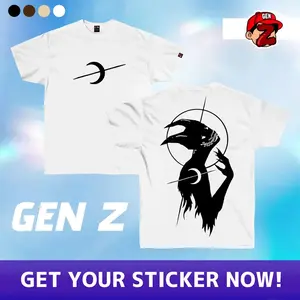 Boxy Cropped Shirt "Escape in Reality"DOTHEMOST