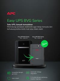 Gambar UPS 360W 700V APC BVG700iGR AVR, Tower 2x Output Schuko, Generator Compatible dari TokoUPS Kota Administrasi Jakarta Pusat 3 Tokopedia