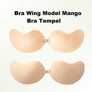 Bra Cover Pad Tempel Push Up Model Mango Tanpa Tali / BH Cover Pad Kait Tengah DM-BH03