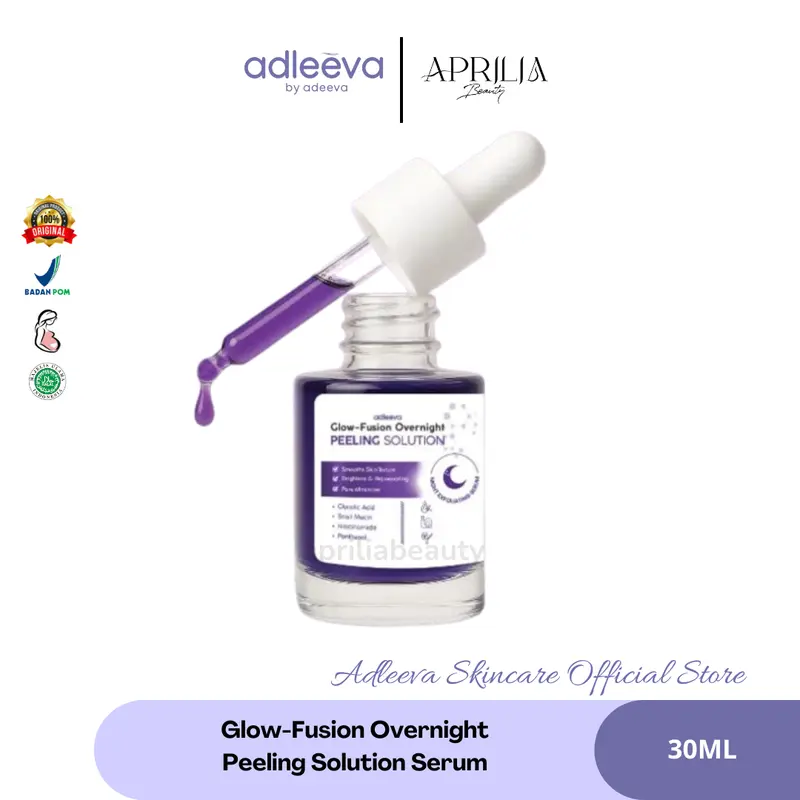 ADLEEVA SKINCARE- Glow Fushion Overnight Peeling Serum | PEELING SERUM 0
